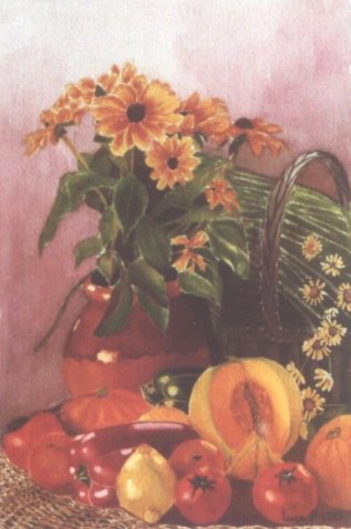 Couleurs provenales 20cm x 37cm