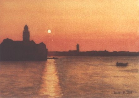 La lagune Venise